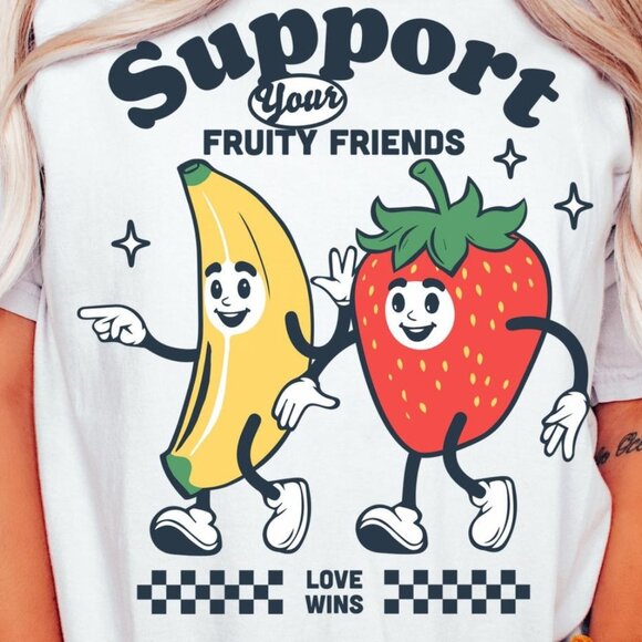 Pride Shirt, Gay Shirt, LGBTQ Shirt, Lesbian Tee, Inclusive Shirt - Picture 2 of 5